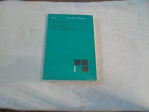 Bild des Verkufers fr Dialoge ber natrliche Religion. David Hume. Hrsg. von Gnter Gawlick / Philosophische Bibliothek ; Bd. 36 zum Verkauf von Versandhandel Rosemarie Wassmann