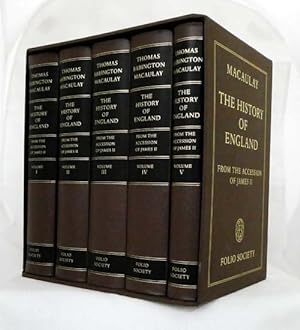 The History of England from the Accession of James II [5 volume set]