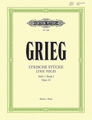 Imagen del vendedor de Lyric Pieces for Piano, Op. 12 a la venta por GreatBookPrices