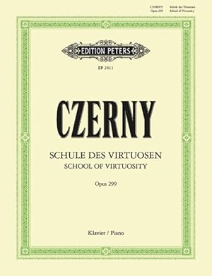 Seller image for School of Velocity Op. 299 for Piano for sale by GreatBookPrices
