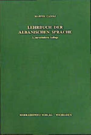 Bild des Verkufers fr Lehrbuch der albanischen Sprache zum Verkauf von Antiquariat Armebooks