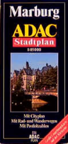 ADAC Stadtpläne, Marburg: Mit Citypl., Rad- u. Wanderwegen, Postleitzahlen sowie großer Umgebungs...