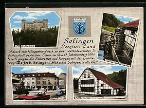 Ansichtskarte Solingen, Burg Hohenscheid, Alter Markt, Schleifkotten