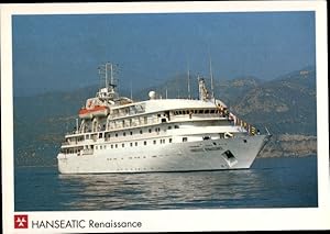 Ansichtskarte / Postkarte Hanseatic Renaissance, Reederei Renaissance Cruises