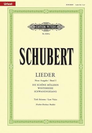 Seller image for Songs Low Voice : Die Schöne Müllerin, Winterreise, Schwanengesang for sale by GreatBookPrices