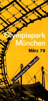 Olympiapark München März 79. Werbeprospekt.