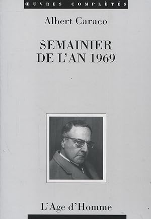 Seller image for Semainier de l'an 1969 for sale by Bloody Bulga