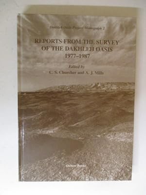 Reports from the Survey of the Dakhleh Oasis 1977-87: 2 (Dakhleh Oasis Project Monograph)