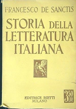 Storia della letteratura Italiana Vol II