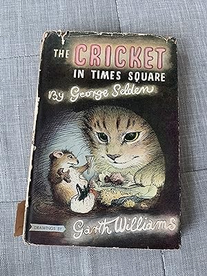 Seller image for The Cricket in Times Square, George Selden, inscribed first edition, first print for sale by April Star Books