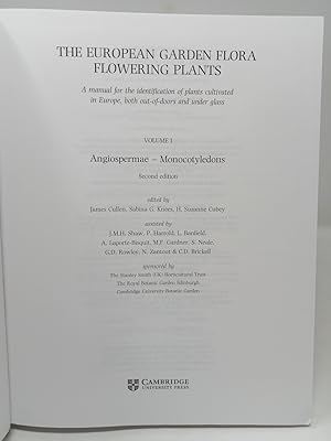 Immagine del venditore per The European Garden Flora Flowering Plants. 5 volume set. venduto da ROBIN SUMMERS BOOKS LTD