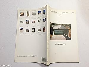 Seller image for Documentos de Arquitectura. N 41 for sale by La Social. Galera y Libros