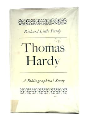 Bild des Verkufers fr Thomas Hardy, A Bibliographical Study zum Verkauf von World of Rare Books