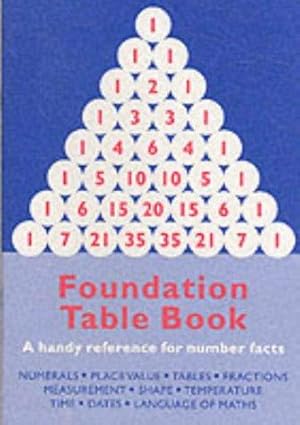 Seller image for Foundation Table Book for sale by WeBuyBooks