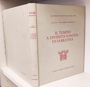 Imagen del vendedor de Il tempio a divinita ignota di Sabratha a la venta por Studio Bibliografico Viborada