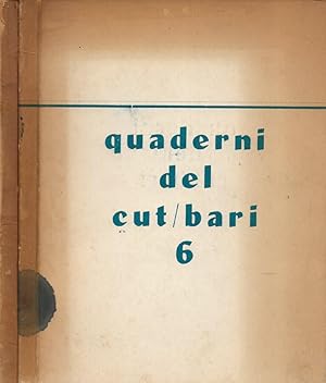 Immagine del venditore per Quaderni del CUT Bari - Fascicoli del Centro Universitario Teatrale di Bari. N. 6 (Maggio 1969) e N. 7 (Dicembre 1969) venduto da Biblioteca di Babele