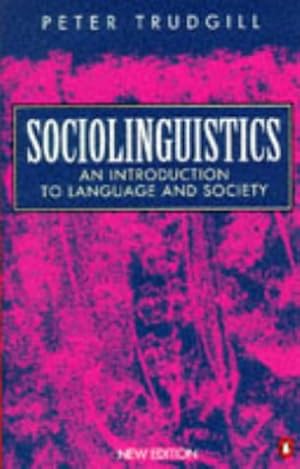 Immagine del venditore per Sociolinguistics: An Introduction to Language and Society; Third Edition venduto da Redux Books