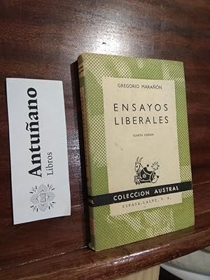 Imagen del vendedor de Ensayos liberales a la venta por Libros Antuano