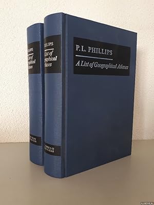 Imagen del vendedor de A list of Geographical Atlases in the Library of Congress (4 volumes in 2 books) a la venta por Klondyke