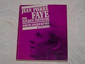 Imagen del vendedor de P241-Jean Pierre Faye a la venta por JLG_livres anciens et modernes