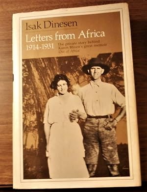 Seller image for Letters from Africa, 1914-1931 for sale by Berthoff Books