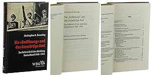 Bild des Verkufers fr Die "Endlsung" und das Auswrtige Amt. Das Referat D III der Abteilung Deutschland ; 1940 - 1943. zum Verkauf von Antiquariat Lehmann-Dronke