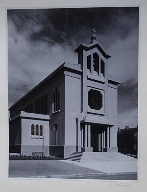 Image du vendeur pour Eglise Sainte-Barbe de Crusnes, lot 10 photographies originales signes, 22X30CM mis en vente par L'art dlivr