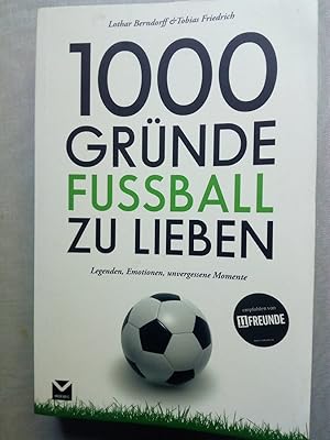 Image du vendeur pour 1000 Grnde Fuball zu lieben mis en vente par Versandantiquariat Jena