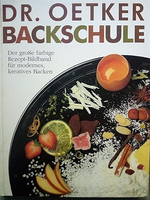 Bild des Verkufers fr Dr. Oetker Backschule zum Verkauf von Versandantiquariat Jena