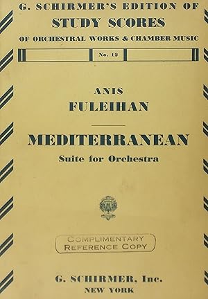 Mediterranean, Suite For Orchestra, Miniature Score