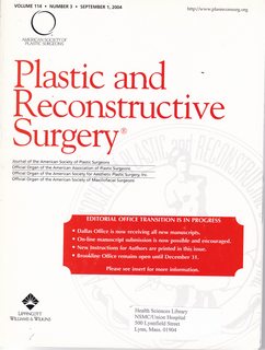 Imagen del vendedor de Plastic and Reconstructive Surgery Volume 114 No. 3 September 1, 2004 a la venta por Never Too Many Books