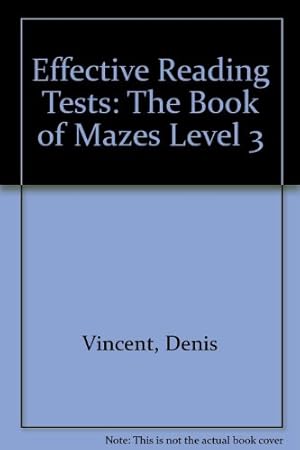 Seller image for The Book of Mazes (Level 3) (Effective Reading Tests) for sale by WeBuyBooks