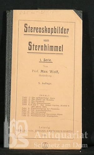 Stereoskopbildervom Sternhimmel. 1. Serie. Mit 12 Tafeln.