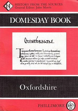 Immagine del venditore per Domesday Book volume 14 : Oxfordshire venduto da Pendleburys - the bookshop in the hills