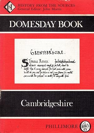 Seller image for Domesday Book volume 18 : Cambridgeshire for sale by Pendleburys - the bookshop in the hills