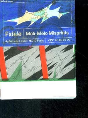 Bild des Verkufers fr Fidele meli melo misprints - insula volume 1 zum Verkauf von Le-Livre