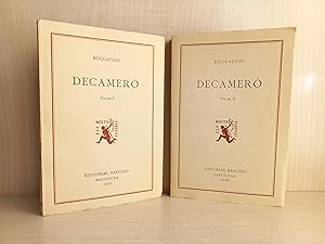 Imagen del vendedor de Decamer. Boccaccio. Editorial Barcino, col-lecci els nostres classics, 1981. a la venta por Bibliomania