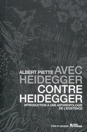 Imagen del vendedor de Avec Heidegger contre Heidegger a la venta por Bloody Bulga