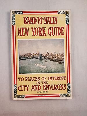 Rand McNally Guide to New York City and Environs with Maps and Illustrations 31st Edition