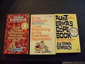 3 Erma Bombeck PBs Cope Book; Bowl Of Cherries, Post Natal Depression
