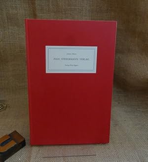 Der Paul Steegemann Verlag. (1919 - 1935 und 1949 - 1960). Geschichte, Programm, Bibliographie.