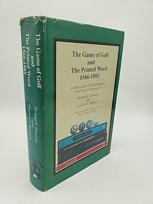Bild des Verkufers fr The Game of Golf and the Printed Word 1566-1985: A Bibliography of Golf Literature in the English Language zum Verkauf von Shadyside Books