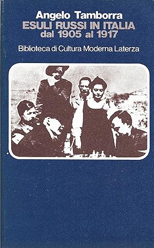 Immagine del venditore per ESULI RUSSI IN ITALIA DAL 1905 AL 1917. venduto da Il Muro di Tessa sas Studio bibl. di M.