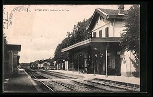 Ansichtskarte Conflans, Interieur de la Gare