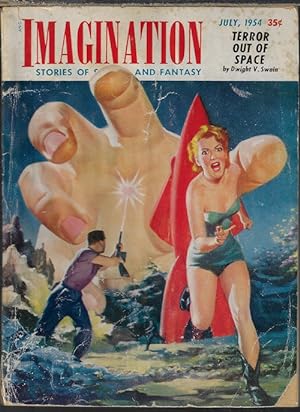 Seller image for IMAGINATION Stories of Science and Fantasy: July 1954 for sale by Books from the Crypt
