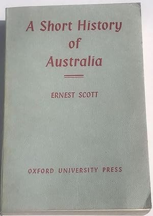 Seller image for A Short History of Australia for sale by Clausen Books, RMABA