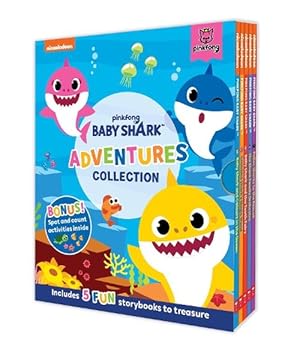 Bild des Verkufers fr Baby Shark: 5 Book Adventures Collection (Nickelodeon) (Hardcover) zum Verkauf von Grand Eagle Retail