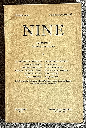 Imagen del vendedor de Nine. a Magazine of Literature and the Arts. Number Nine. Summer / Autumn 1952 a la venta por DogStar Books