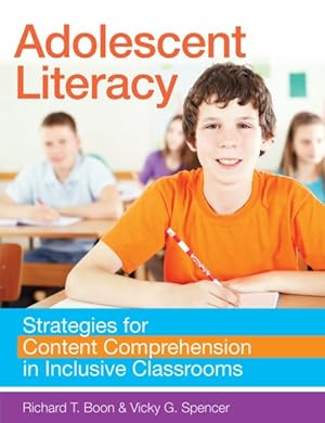 Imagen del vendedor de Adolescent Literacy : Strategies for Content Comprehension in Inclusive Classrooms a la venta por GreatBookPrices