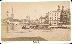 Foto Zürich Stadt Schweiz, Teilansicht, Hafen